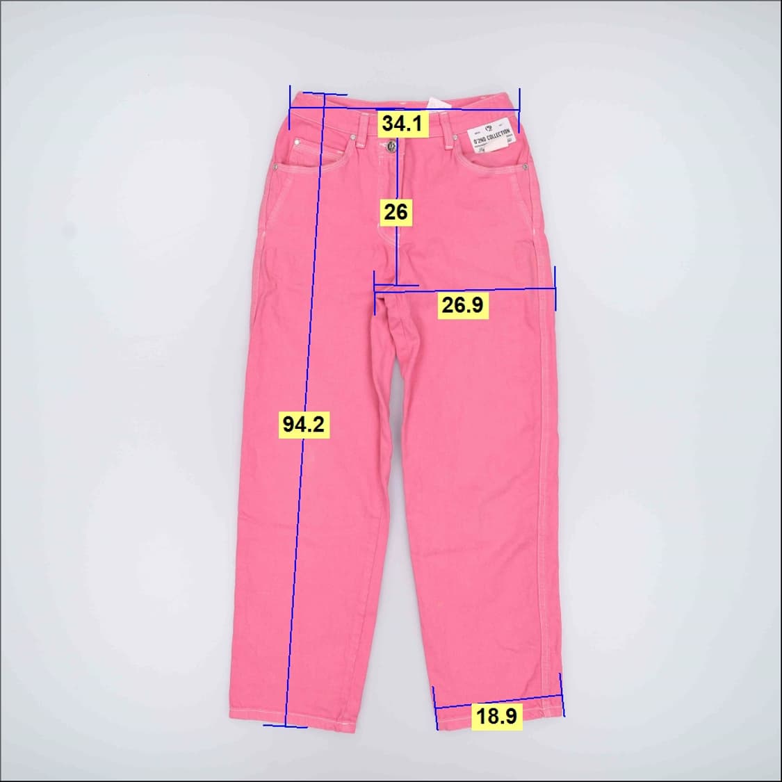 61 한섬오즈세컨 코튼 팬츠 0401H1 상품이미지5