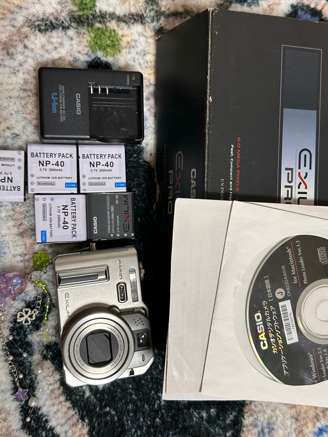 카시오 엑슬림 디지털 카메라 빈티지 디카 상품이미지1