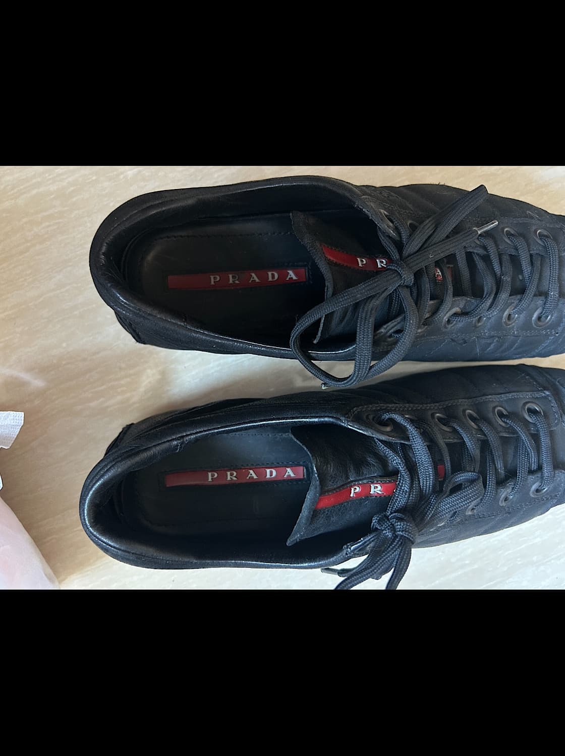 프라다 빈티지 스니커즈 7.5 상품이미지7