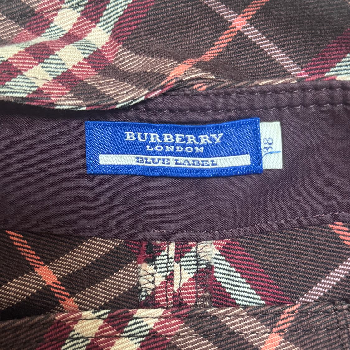 BURBERRY BLUE LABEL CHECK PATTER SKIRTS 상품이미지4