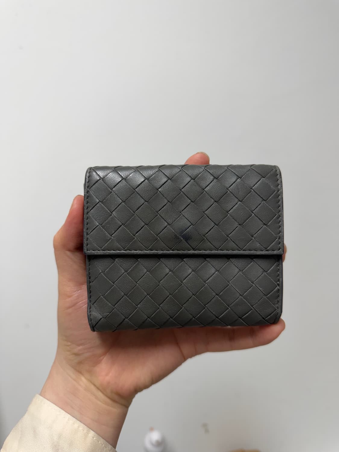 [정품] 보테가베네타 인트레치아노 반지갑  상품이미지2