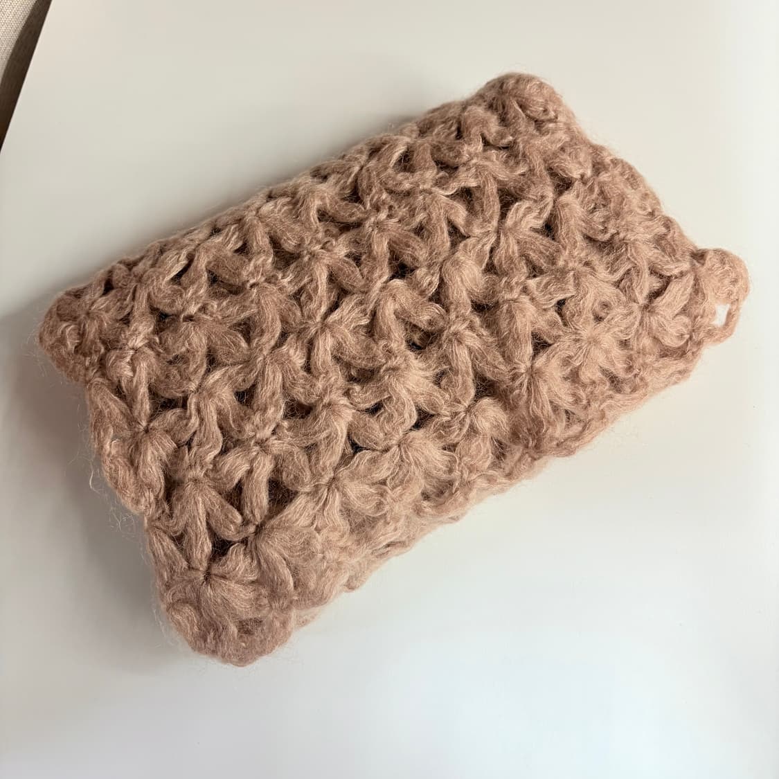 핸드메이드 모헤어 울 머플러 스카프 (JPN) 상품이미지1