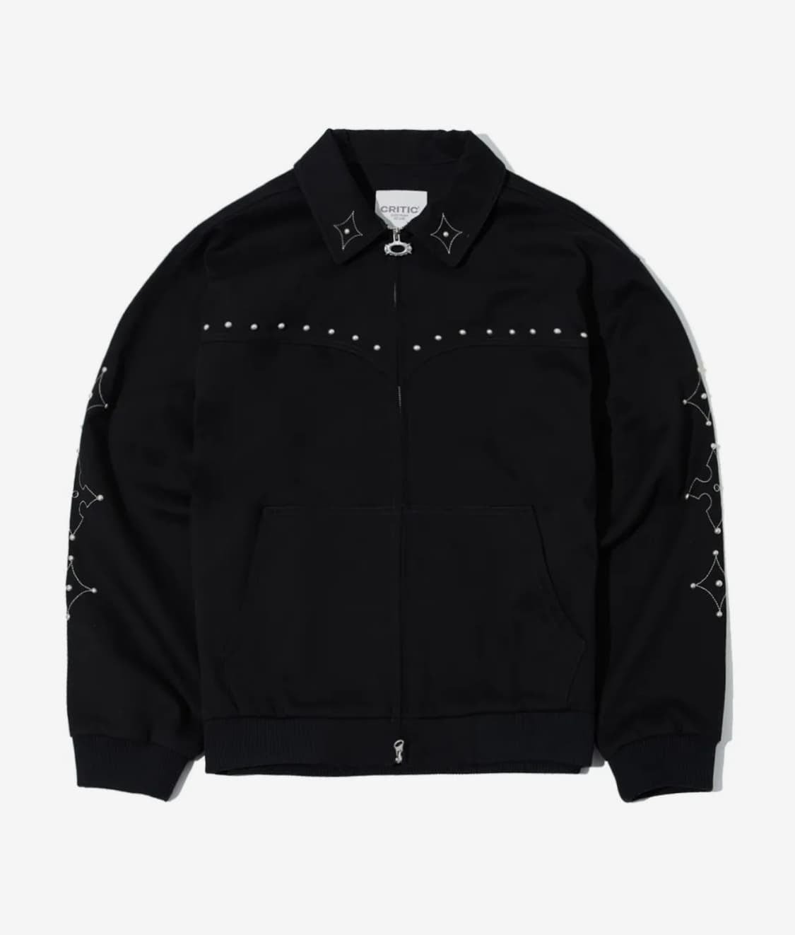 크리틱 Critic Studded Work Jacket Black 상품이미지2