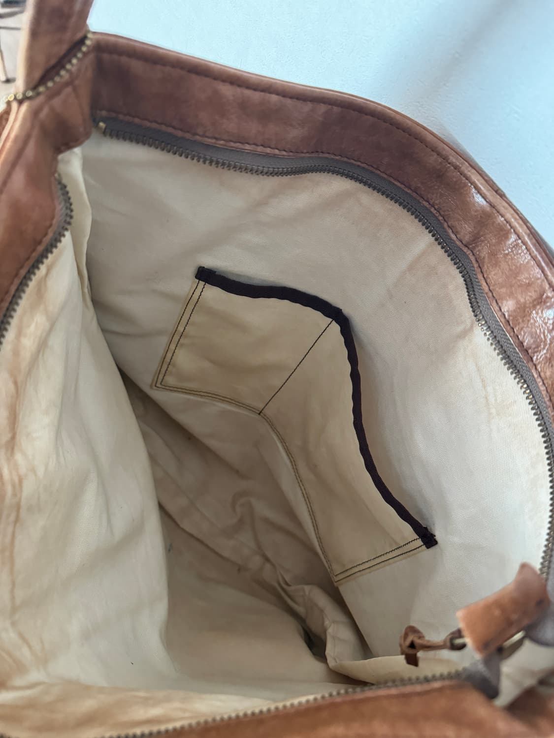 빈티지 가죽 호보백 숄더백 크로스백 상품이미지7