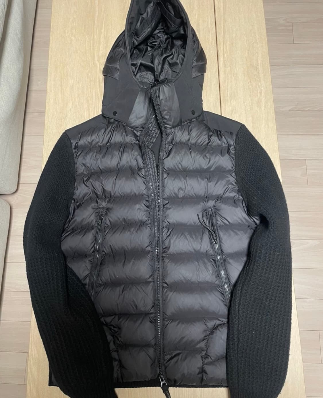 cp컴퍼니 니트패딩 상품이미지1