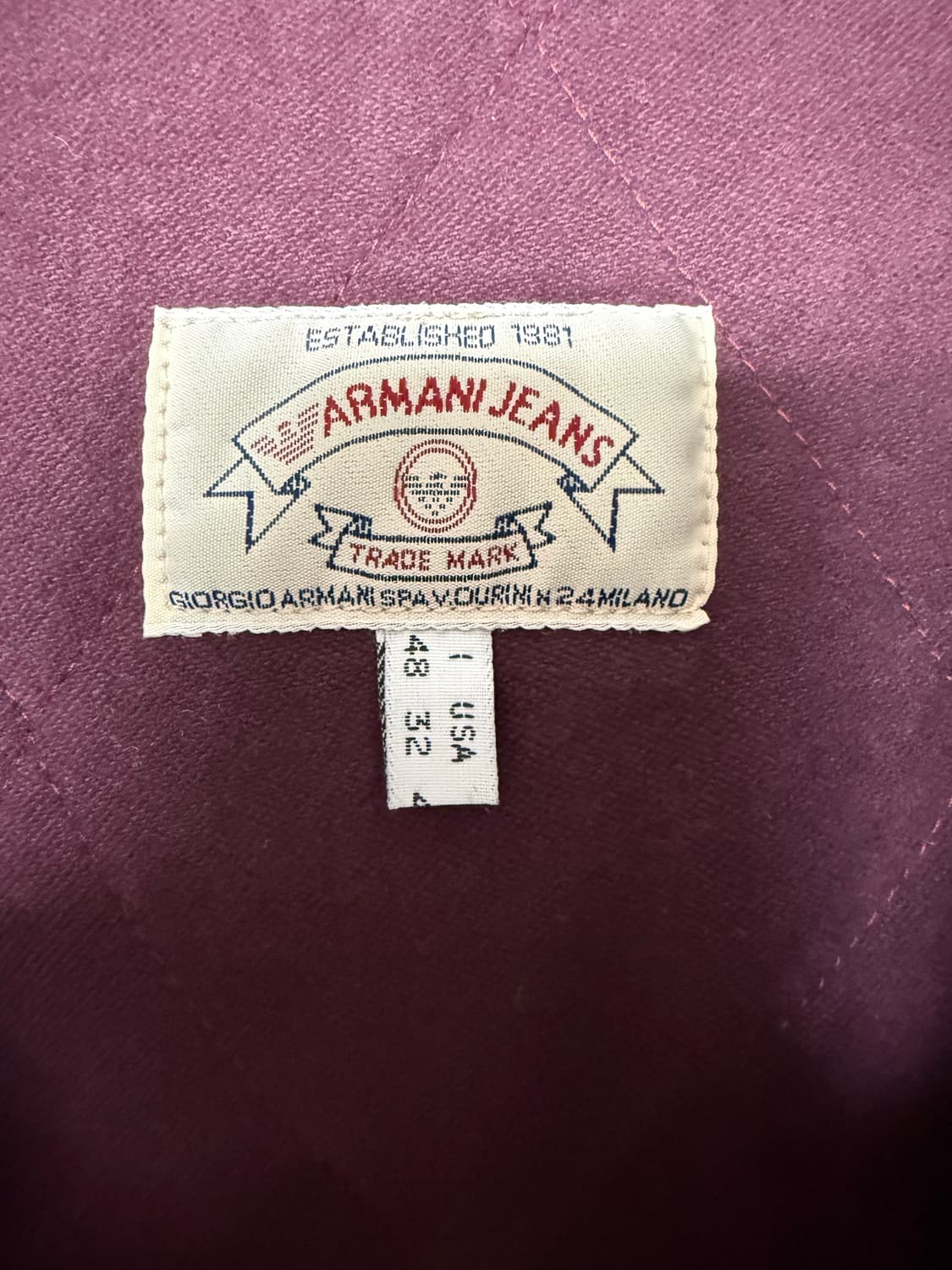 90s Armani jeans, Emporio armani 마스크 파카 상품이미지9