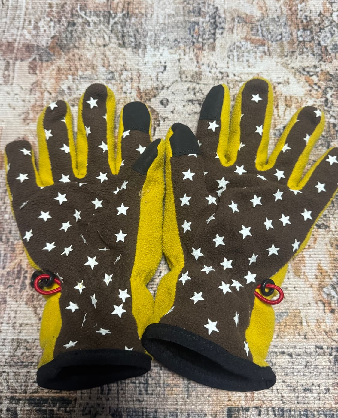 KELLOGGS FLEECE GLOVES (YELLOW) 상품이미지4