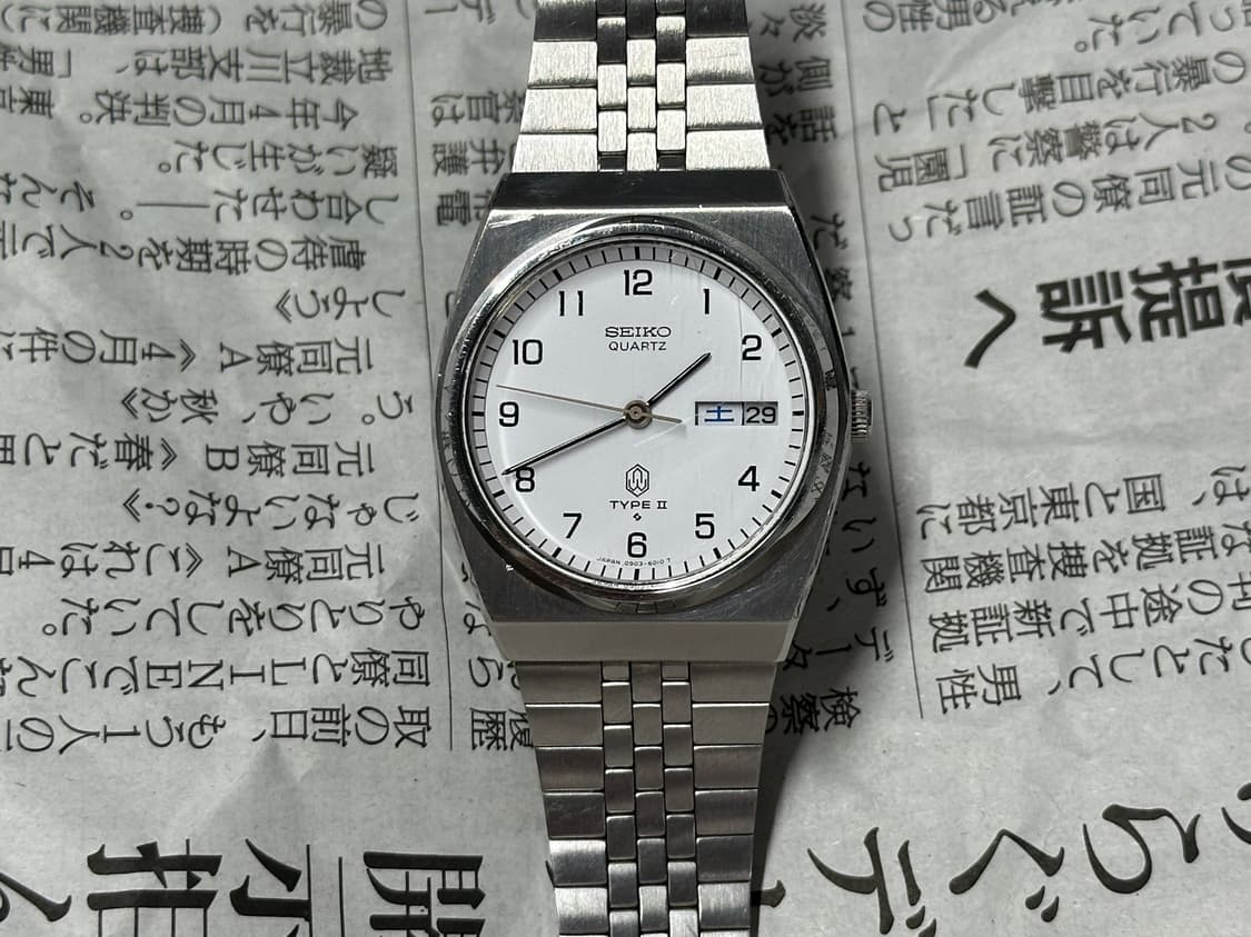 [1976년 초판] 세이코 타입2 0903-6000 희귀 다이얼 상품이미지8