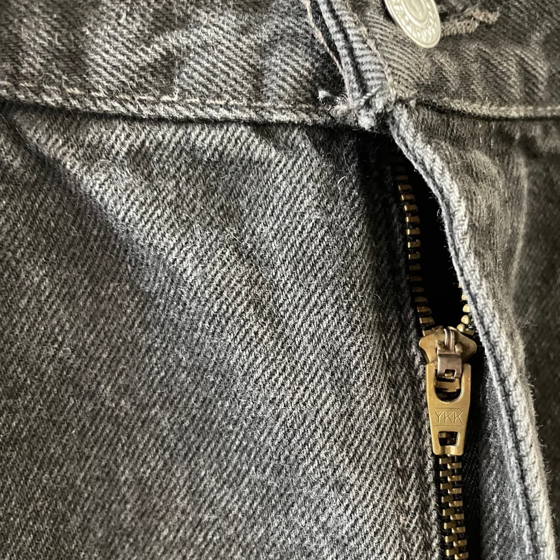 90s 리바이스 505 흑청 데님팬츠 상품이미지5