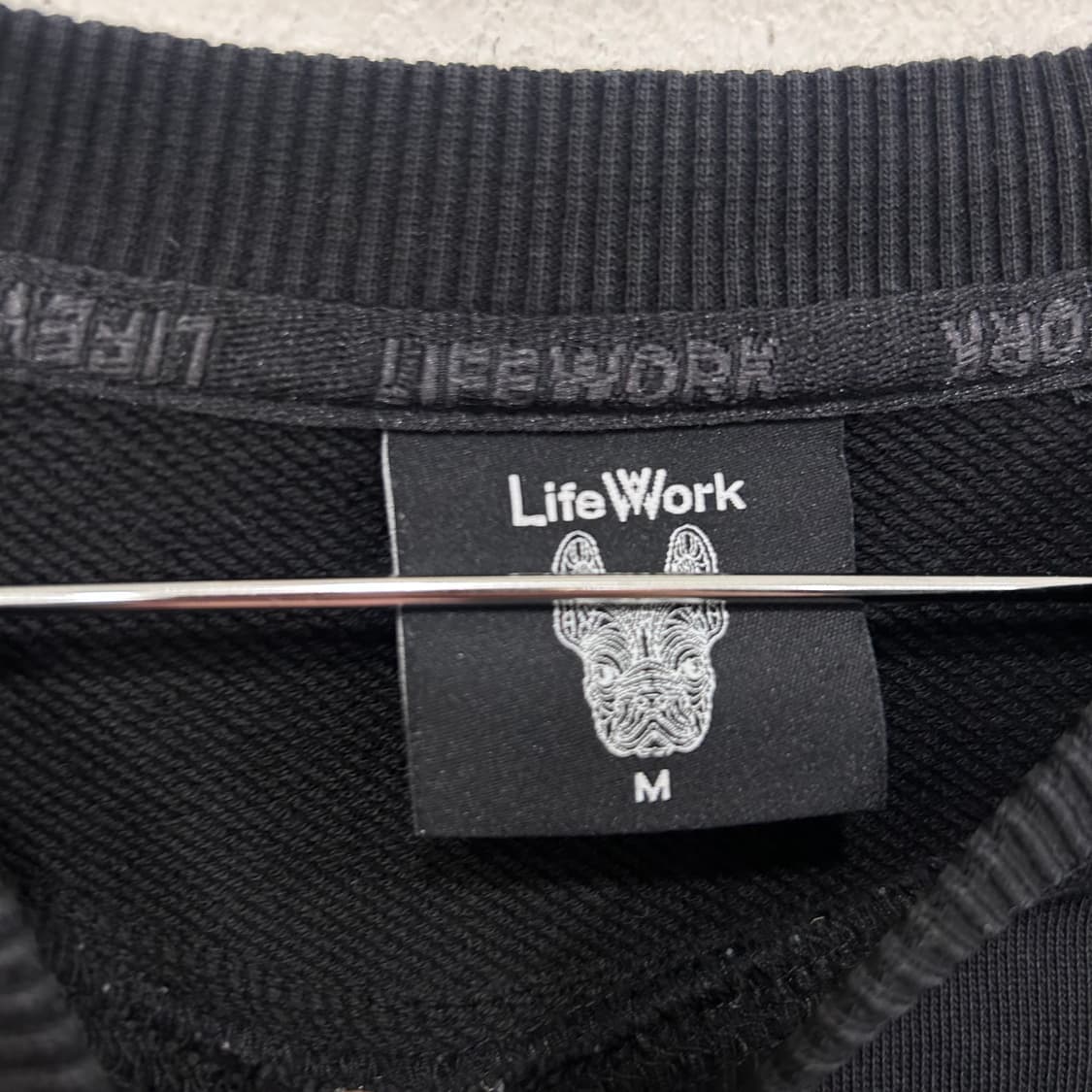 라이프워크 러버와펜 헤비코튼 맨투맨 상품이미지3