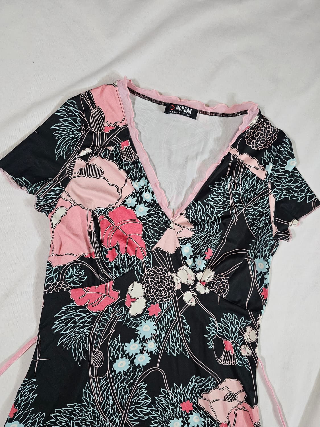 Morgan de Toi빈티지 플로럴 원피스 레트로 y2k 90s 00s 상품이미지2