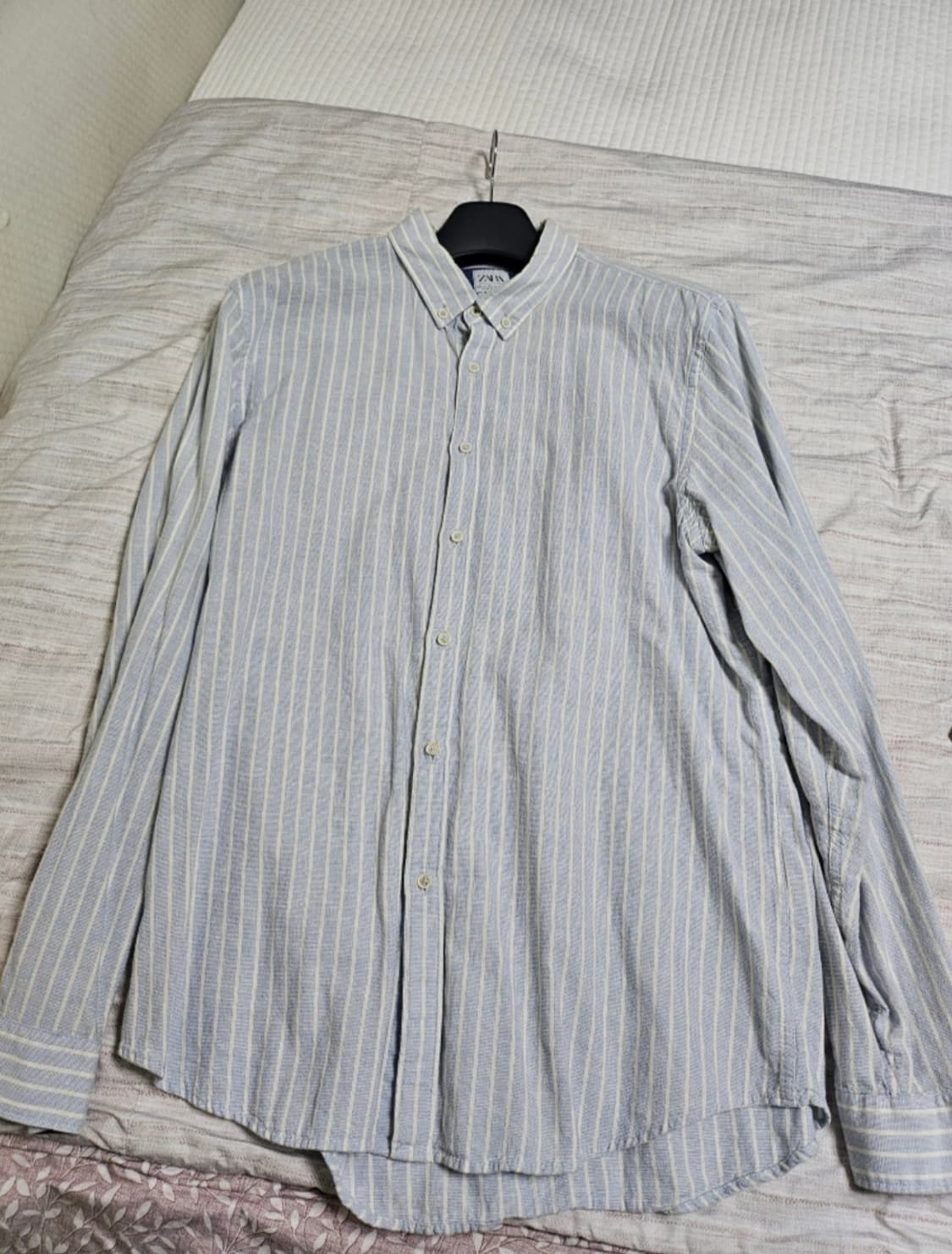 ZARA 스트라이프 셔츠 Relaxed Fit XL
 상품이미지2