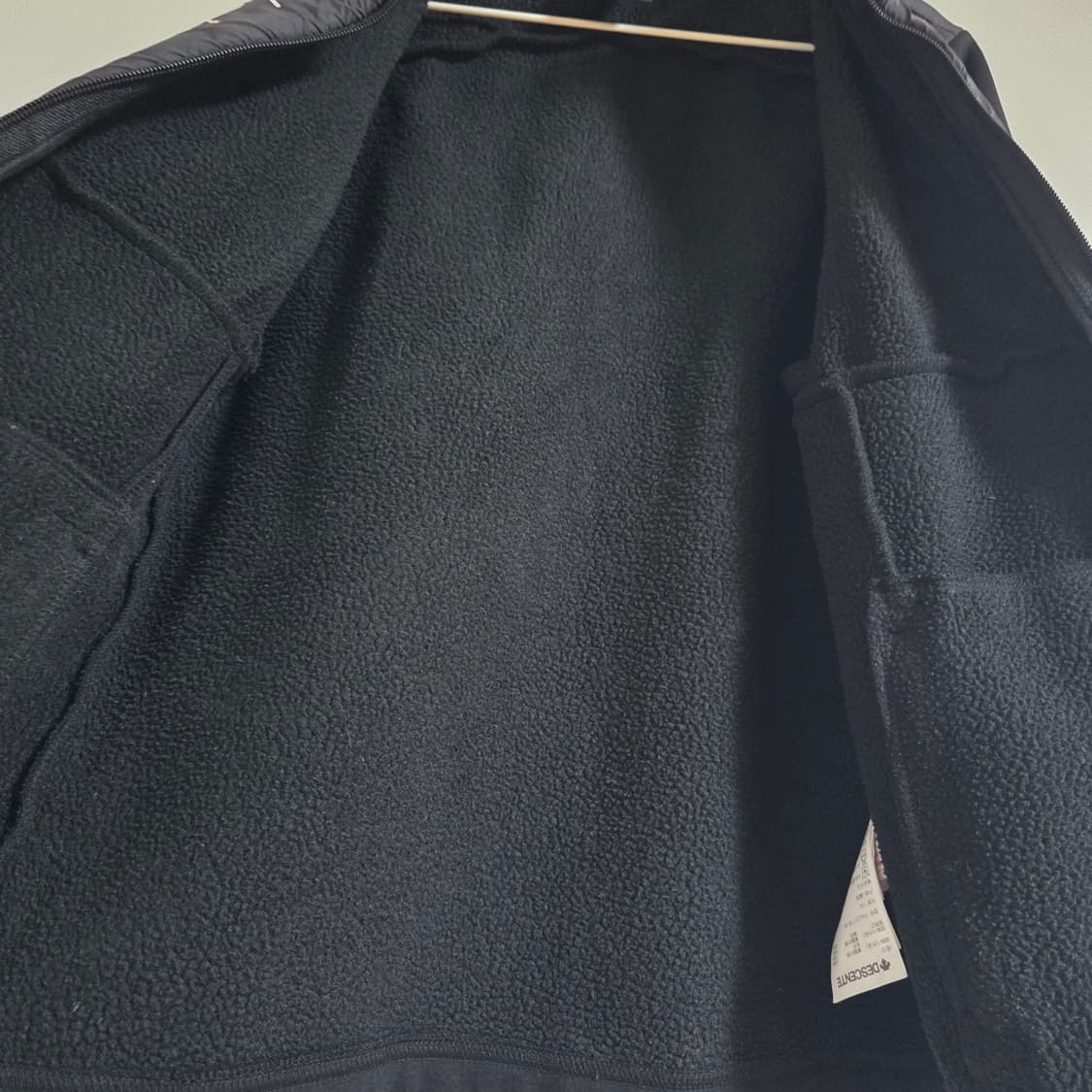 데상트 스위스 스키팀 아우디 스폰서 후리스 키즈 집업 상품이미지4