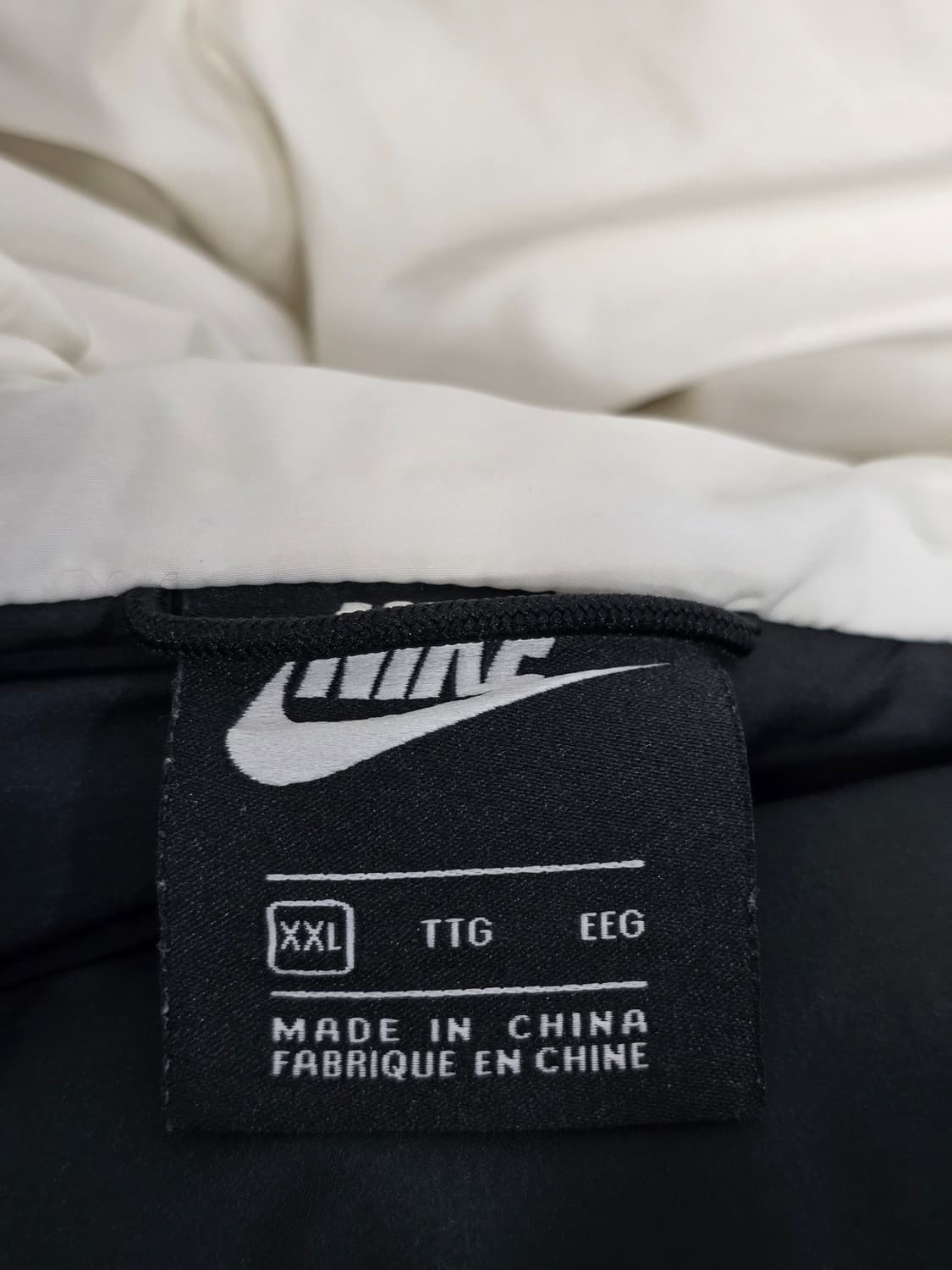 나이키  덕다운  화이트 롱패딩 상품이미지3