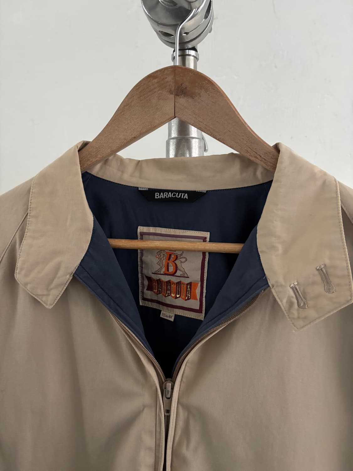 Baracuta 바라쿠타 90’s 베이지 로고 G-9 헤링턴 자켓 상품이미지3