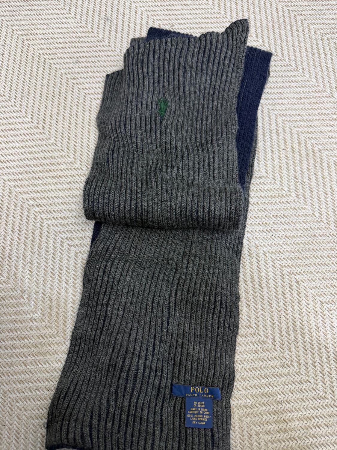 정품) 폴로랄프로렌 양면 머플러 목도리 상품이미지3