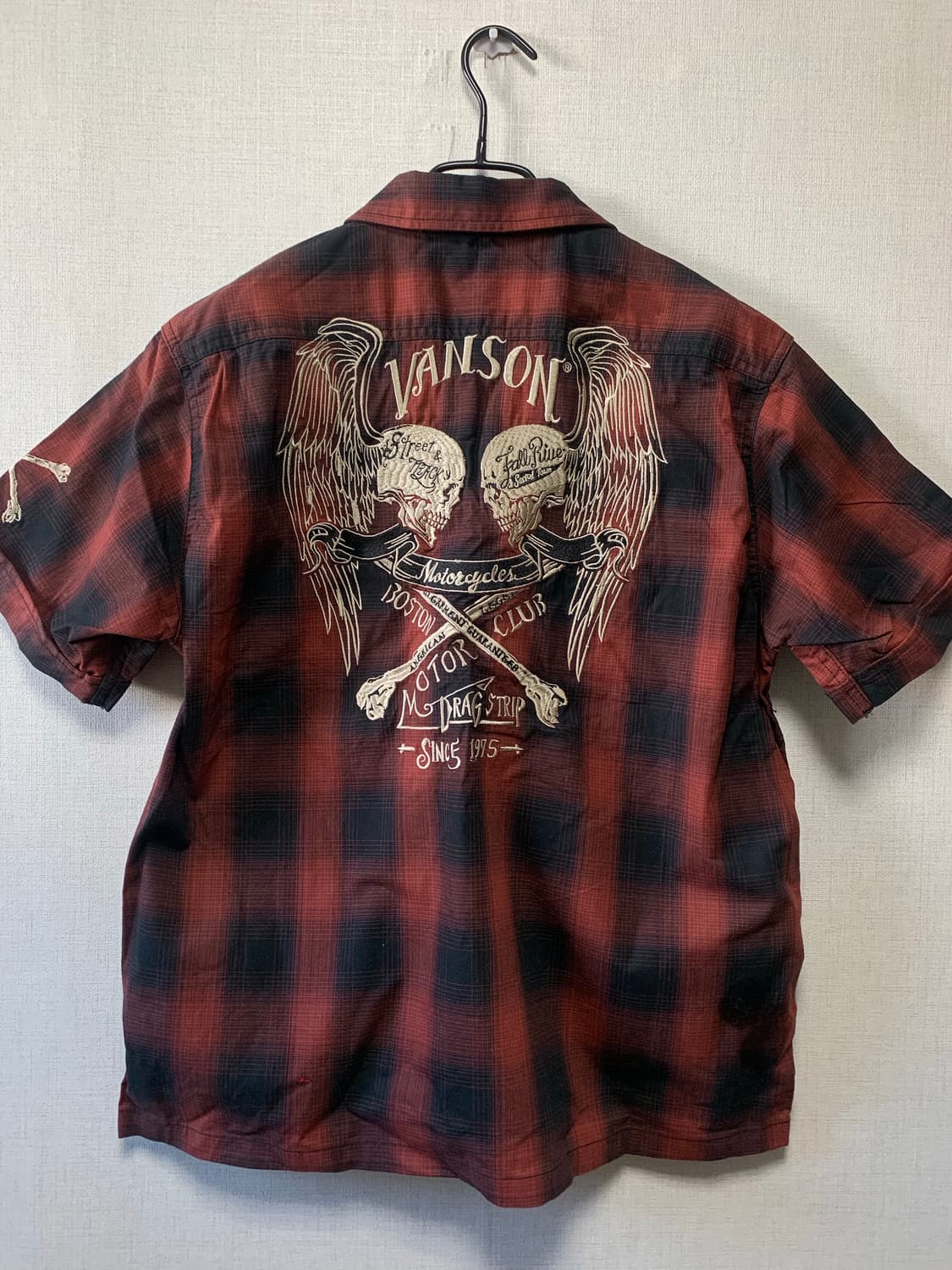 Vanson 반팔 셔츠 XL 상품이미지2