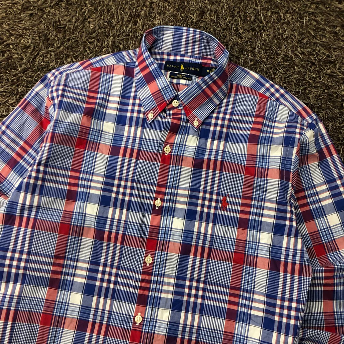 폴로 랄프로렌 코튼 체크 셔츠 상품이미지2