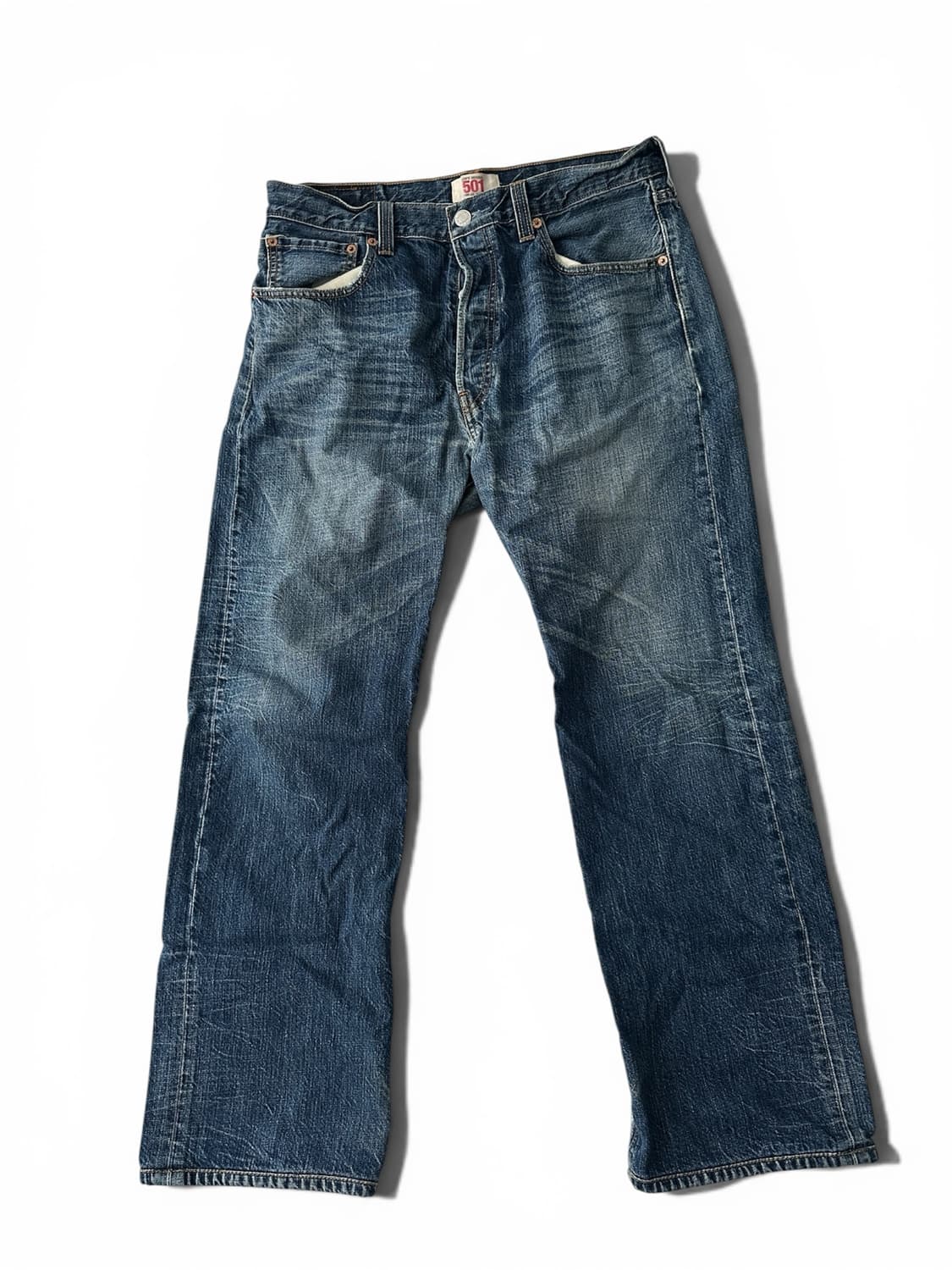 00‘s levi’s 501 denim pants 34x33 상품이미지1