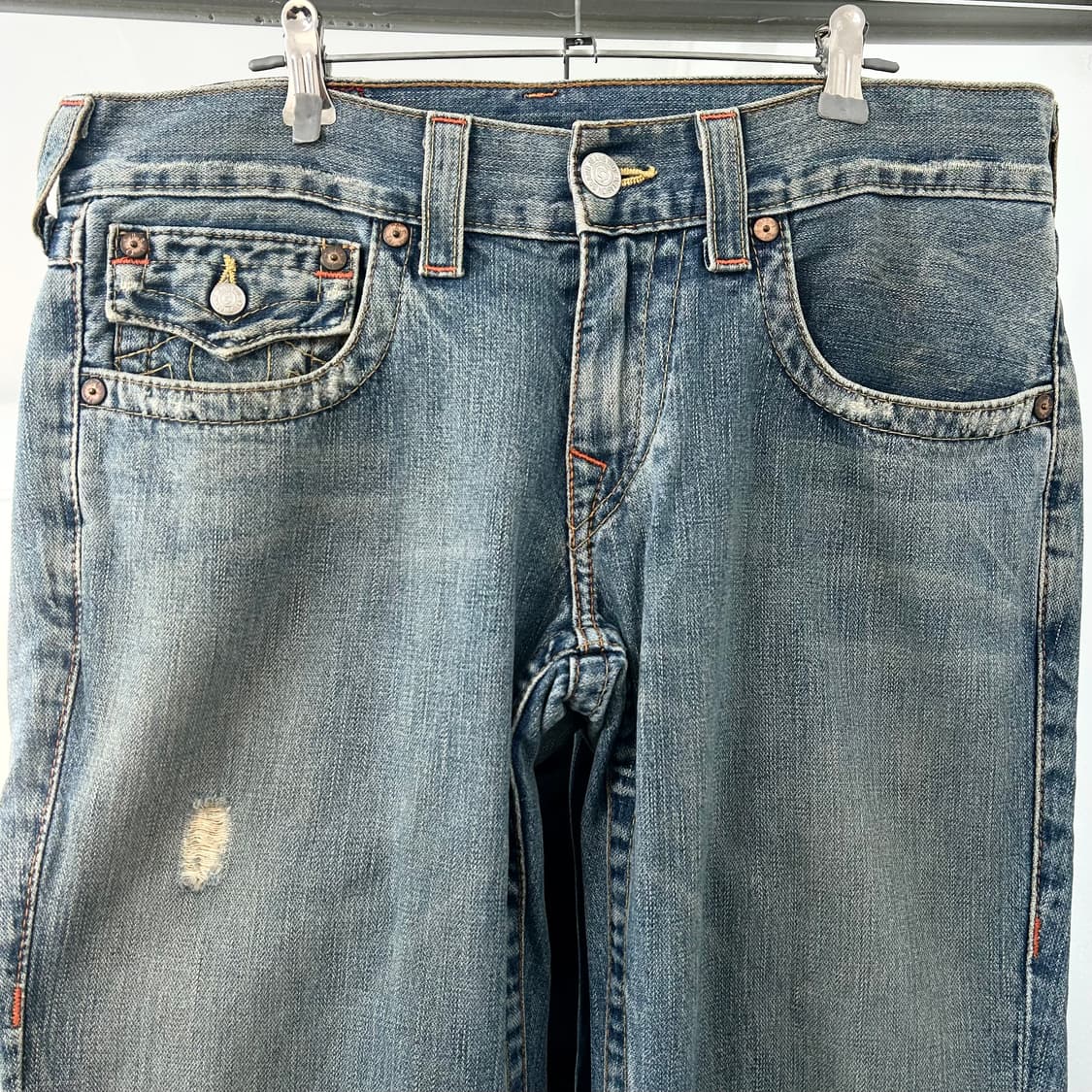 트루릴리전 월드투어 부츠컷 데님 팬츠 상품이미지7