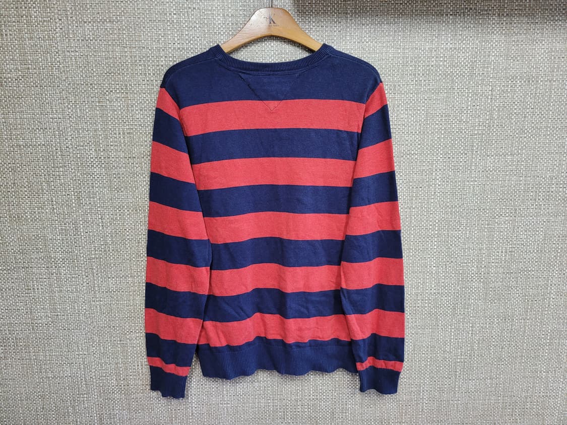 M 100사이즈 타미힐피거 브이넥 니트 아메카지  상품이미지3