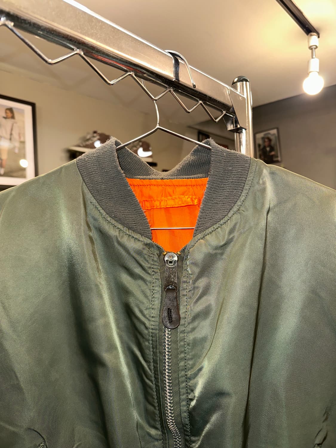 90’s Alpha Industries Ma-1 USA flight  상품이미지5