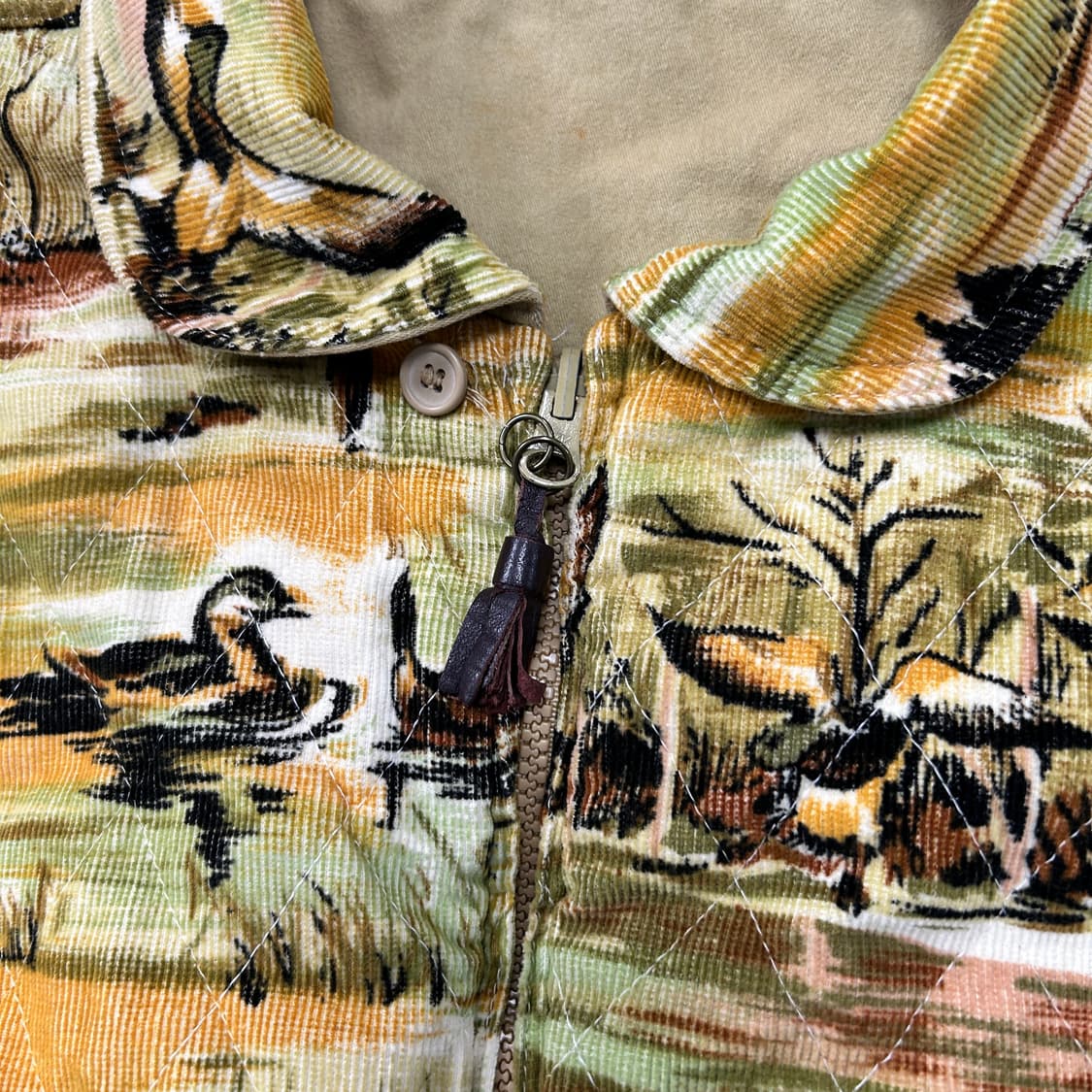 90s SUDBURY 리버시블 퀄팅 봄버자켓  상품이미지5