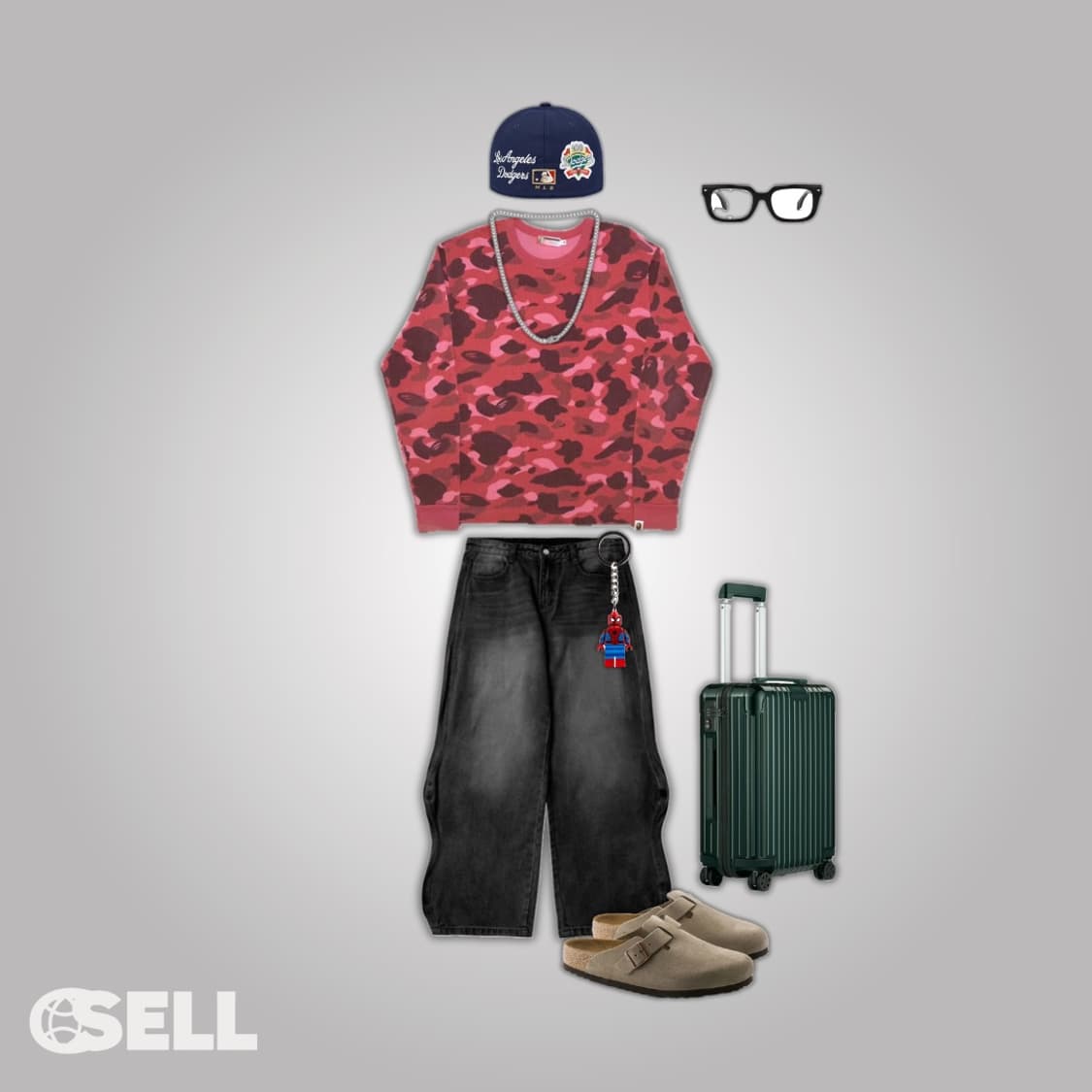 베이프 와플 롱슬리브 상품이미지3