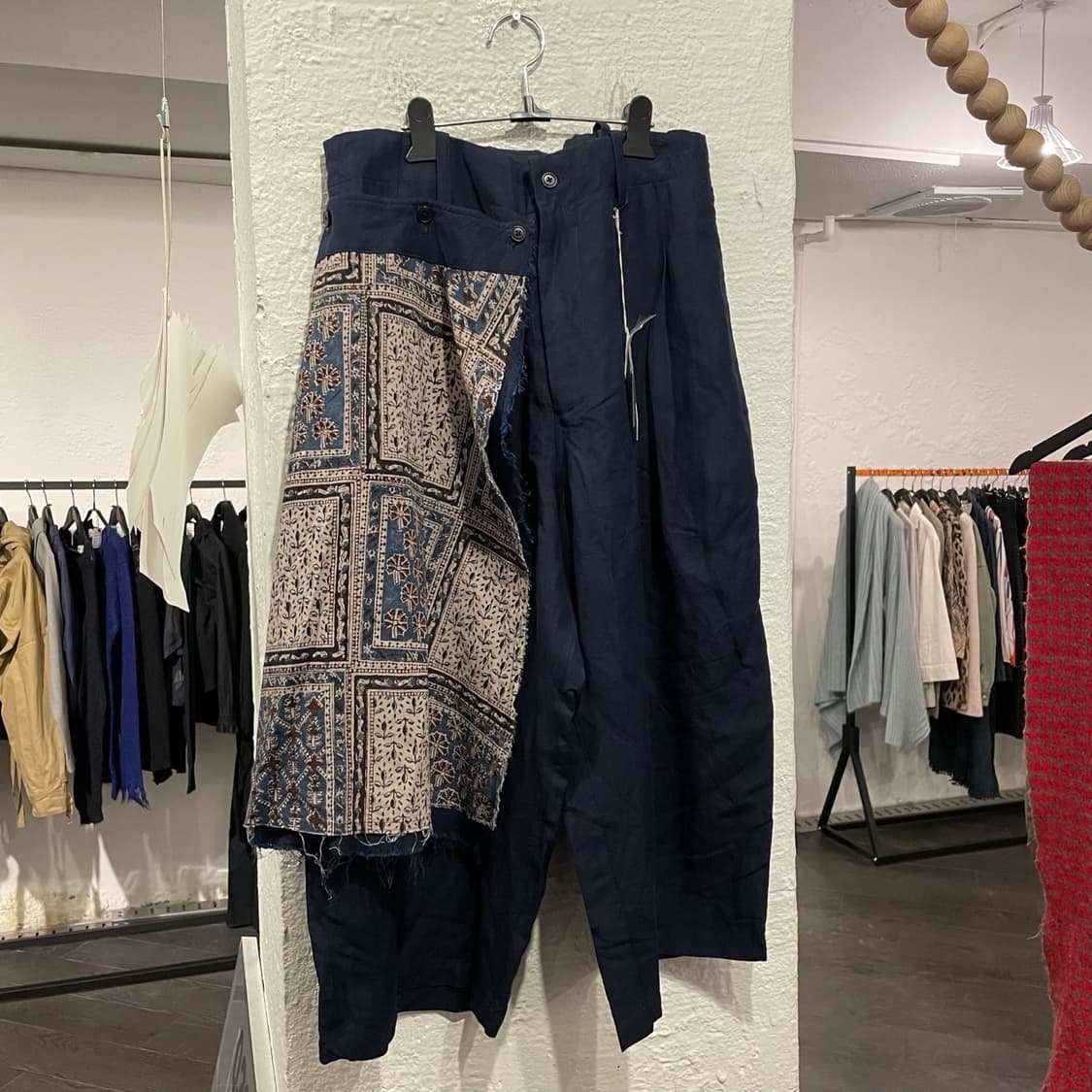 요지야마모토 레이어드 하카마 팬츠 상품이미지2