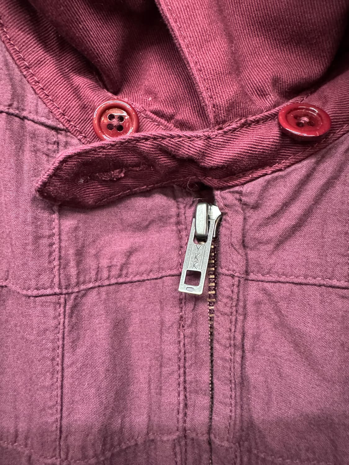 디스이즈네버댓 와인색 퀄팅 워크 자켓 XL(2XL) 상품이미지4