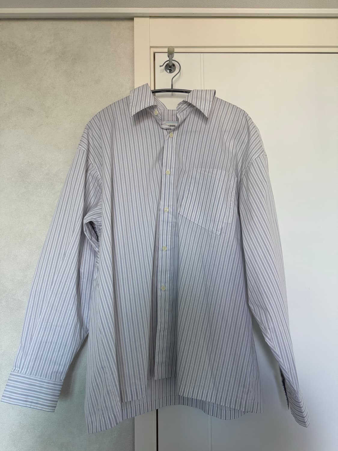 웨이비니스 스트라이프 셔츠 상품이미지1