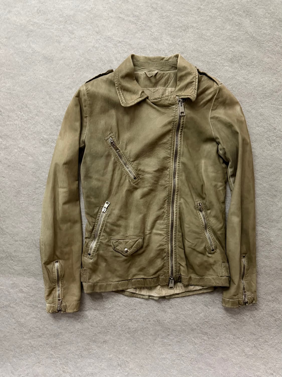 조르지오 브라토 램스킨 라이더 자켓 상품이미지2