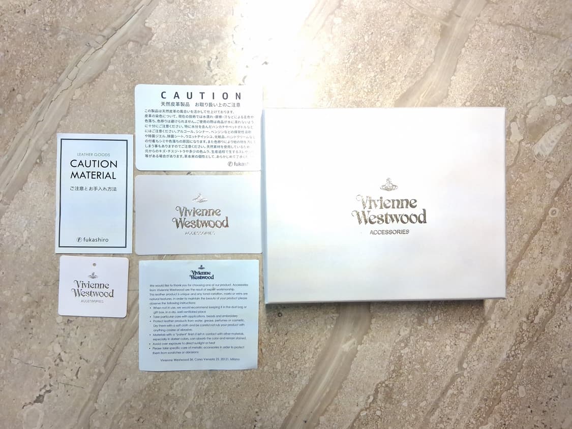 비비안웨스트우드 orb라인 음각 코인포켓 반지갑 상품이미지2