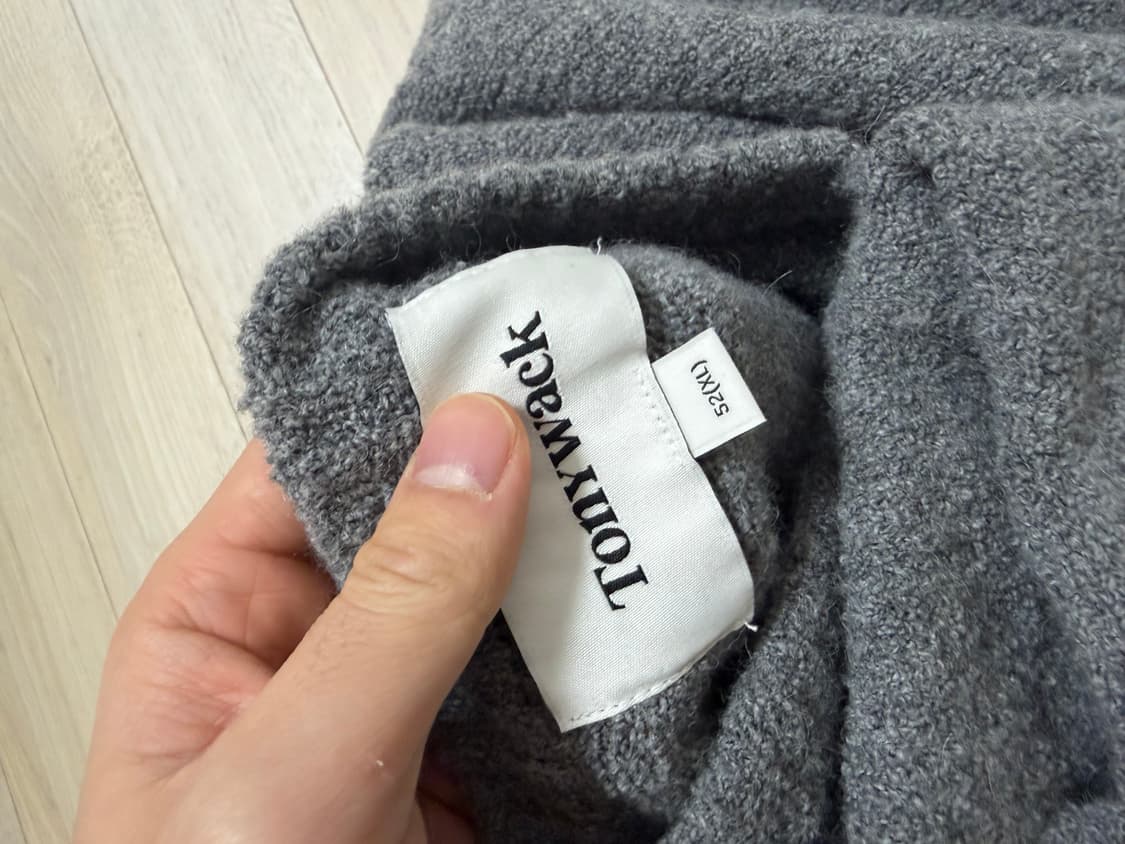 토니웩 알파카 가디건 판매합니다 상품이미지4