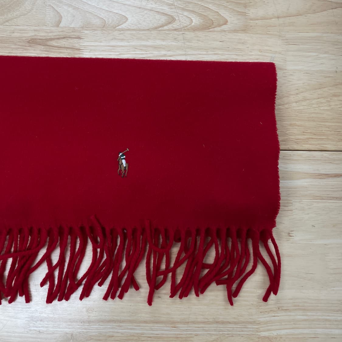 폴로 랄프로렌 머플러 레드  상품이미지2