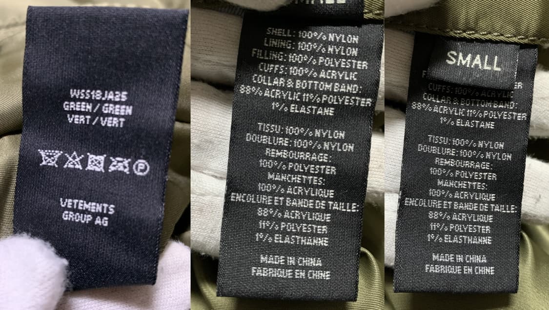 베트멍 리버시블 봄버 카키 올리브 s 상품이미지7