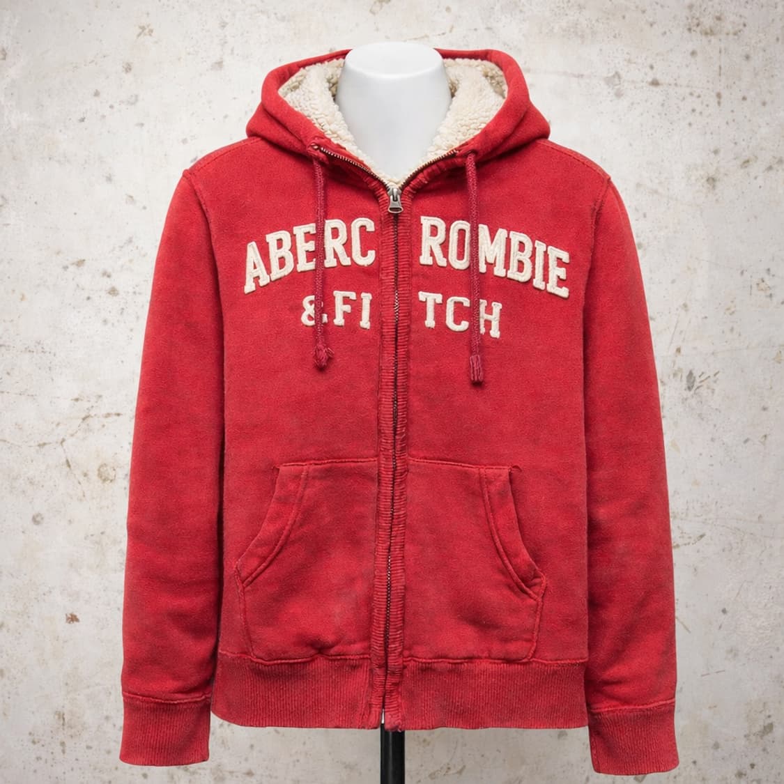 아베크롬비 양털안감 후드집업 상품이미지1