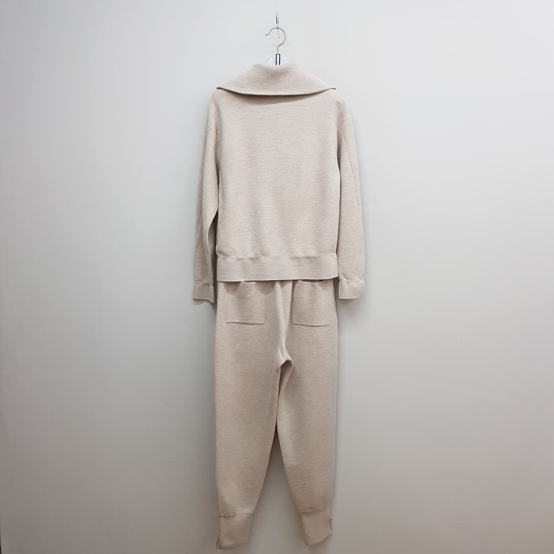 한섬 타임 TIME 2023 니트 집업 투피스 셋업 F사이즈 상품이미지2