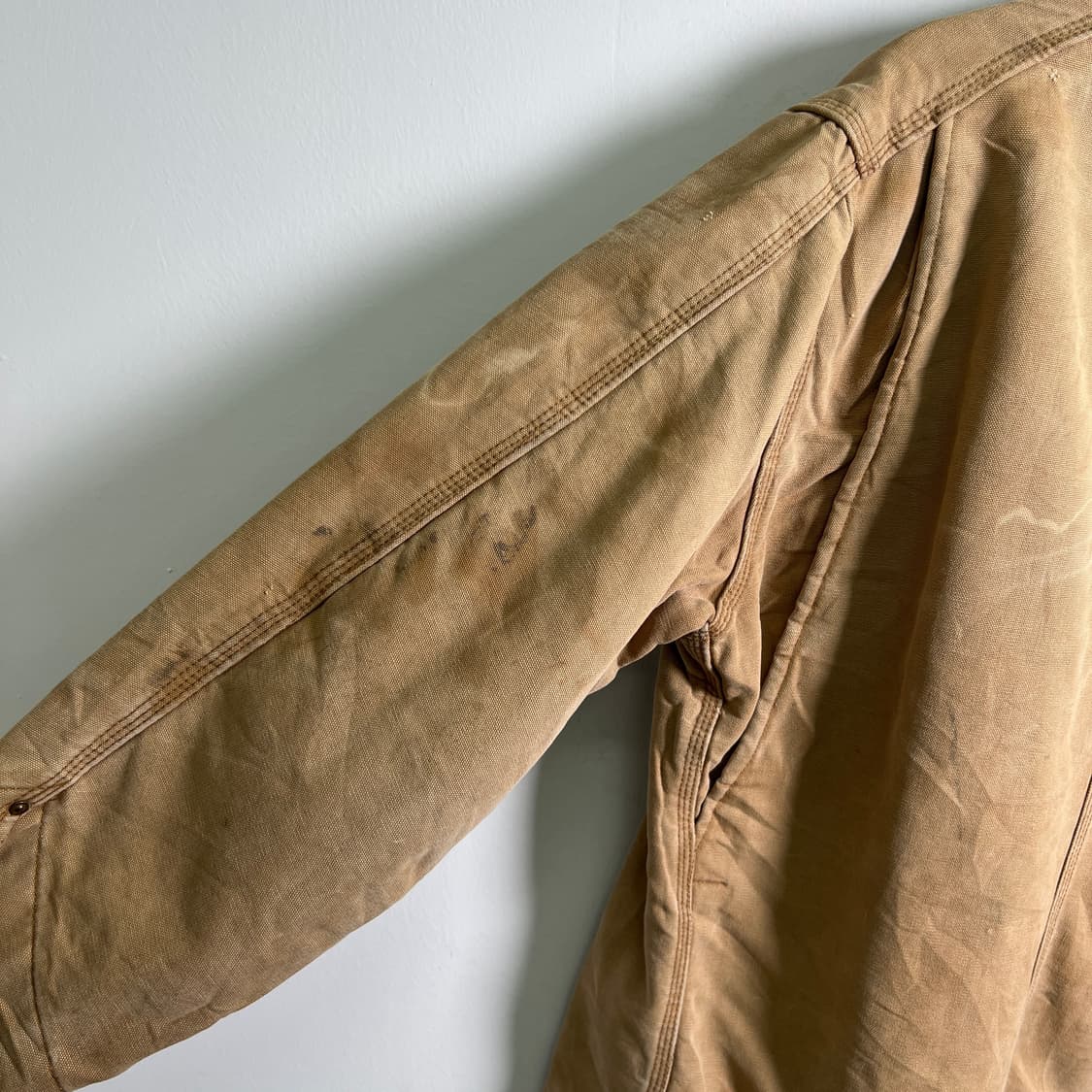 70's made usa 칼하트 6BLC 숫자탭 초어 코트 46 상품이미지9