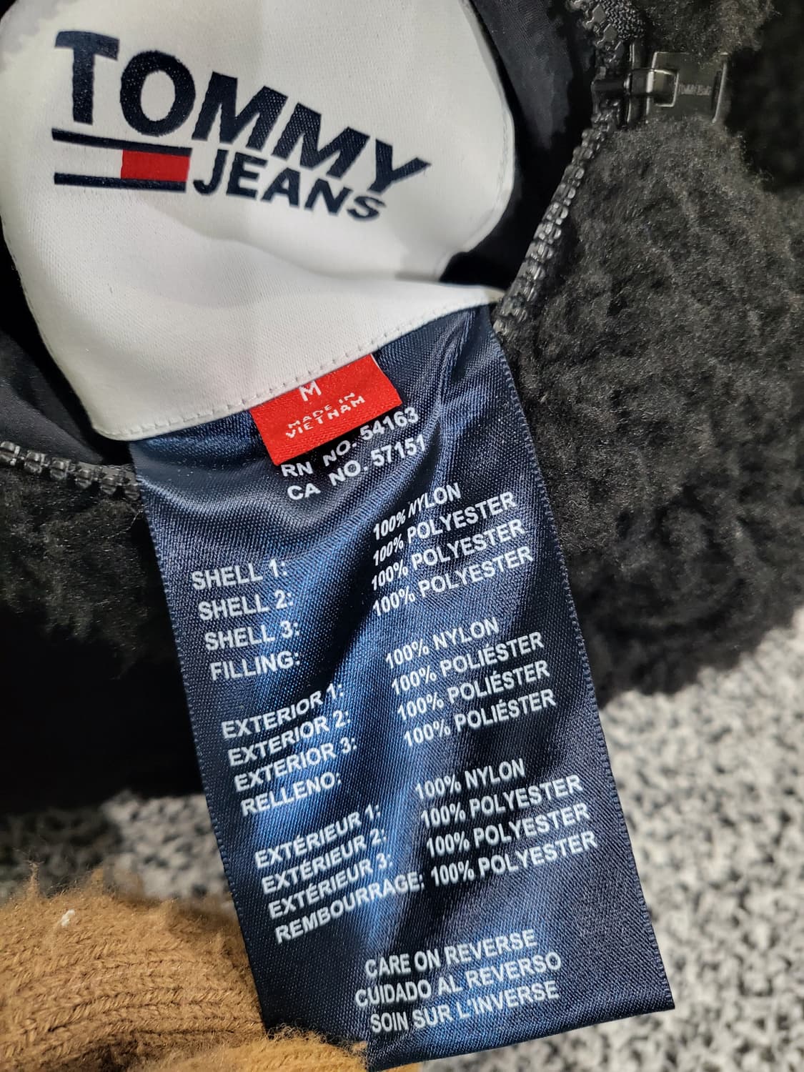 타미힐피거 리버시블 크롭 플리스 자켓 상품이미지8