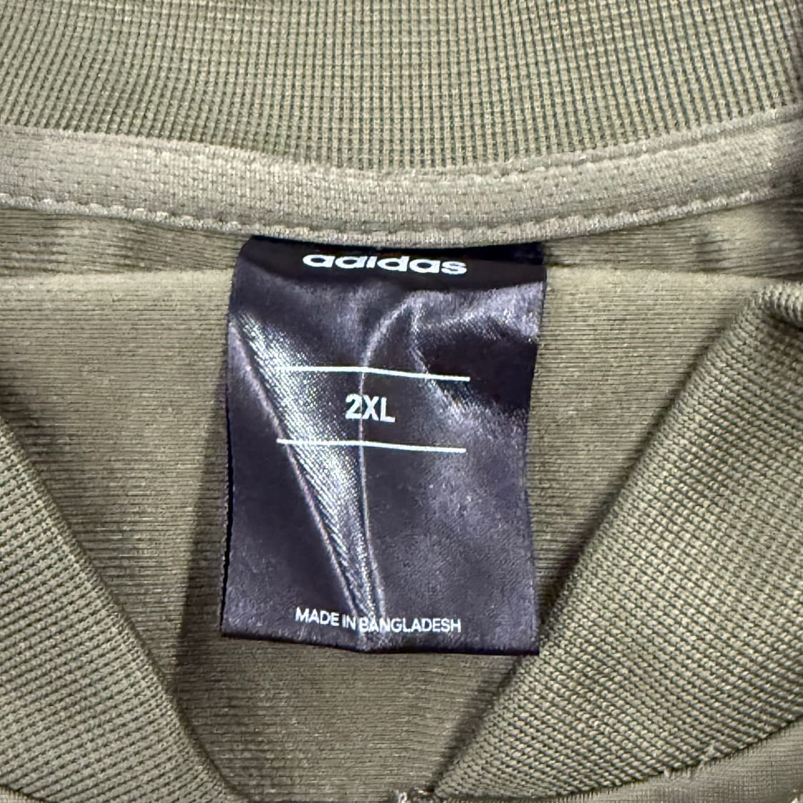 아디다스 카키 져지 트랙탑 상품이미지5