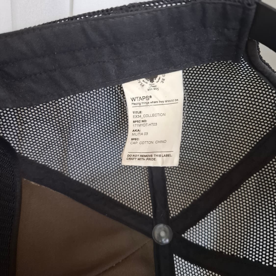 더블탭스 모자 상품이미지3