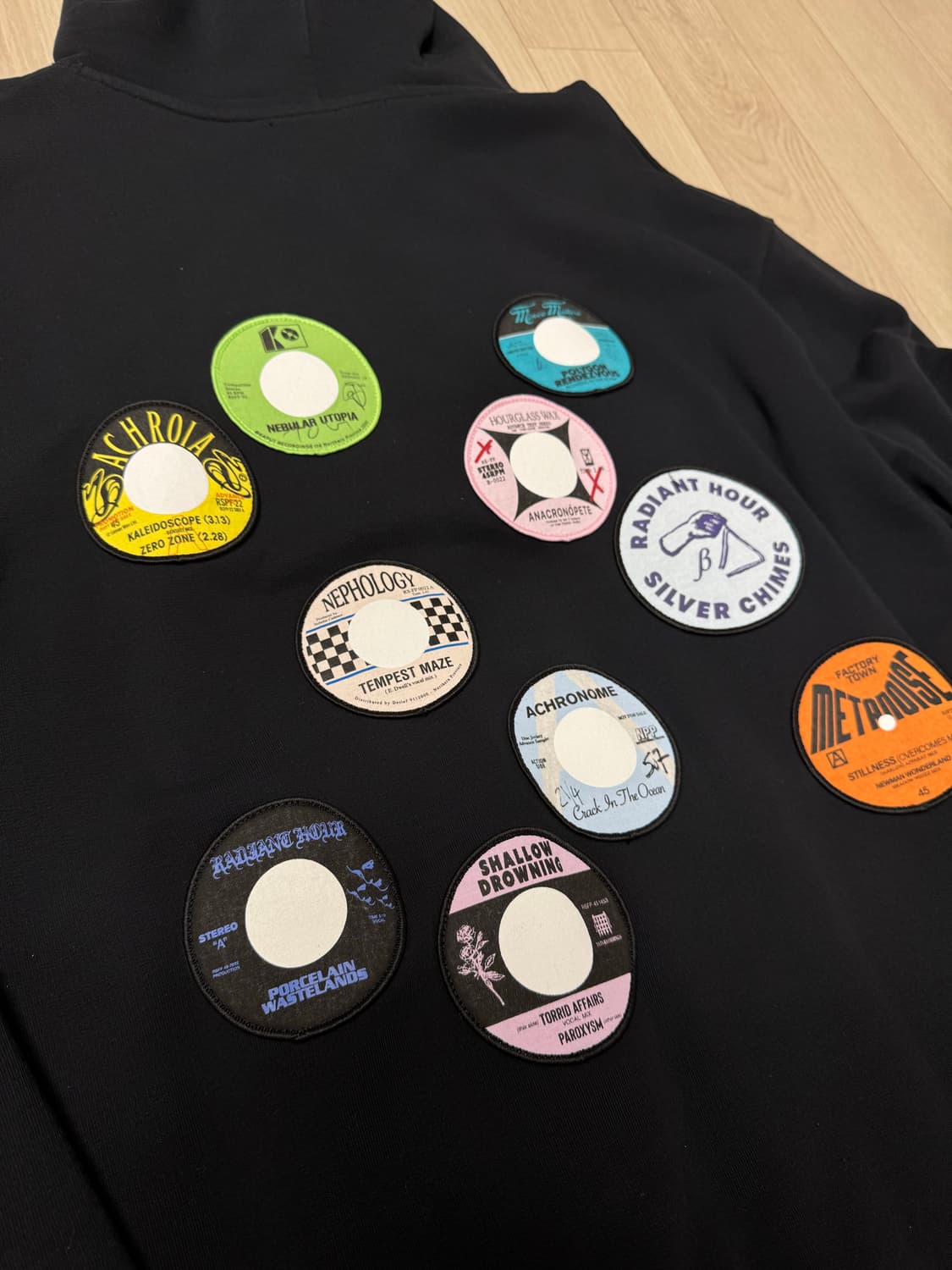 프레드페리 x 라프시몬스 m 사이즈 후드티 상품이미지4