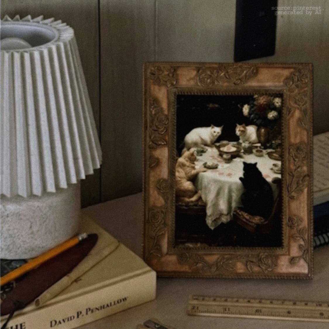 00s 로코코무드 로즈 릴리프 프레임 액자 상품이미지2