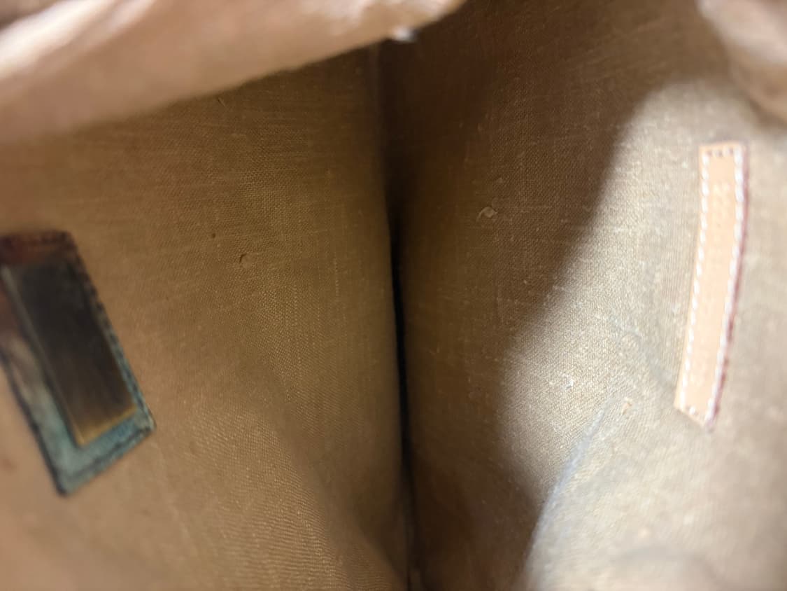 펜디 레어 00s 레오파드 송치 & 주카 오이스터 백  상품이미지4