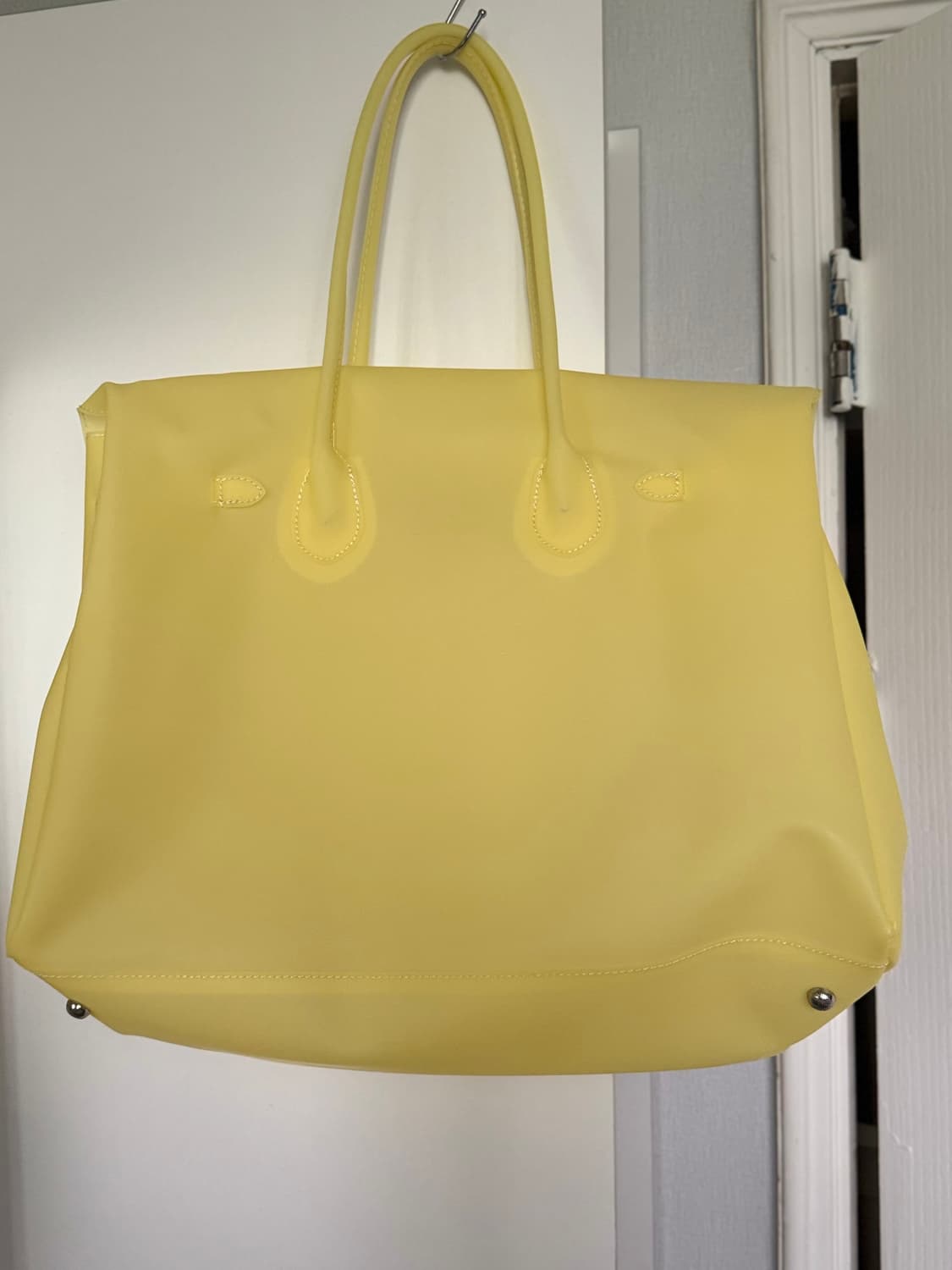 [개인/국내배송] 젤리버킨 pvc jelly birkin yellow🍌 상품이미지2