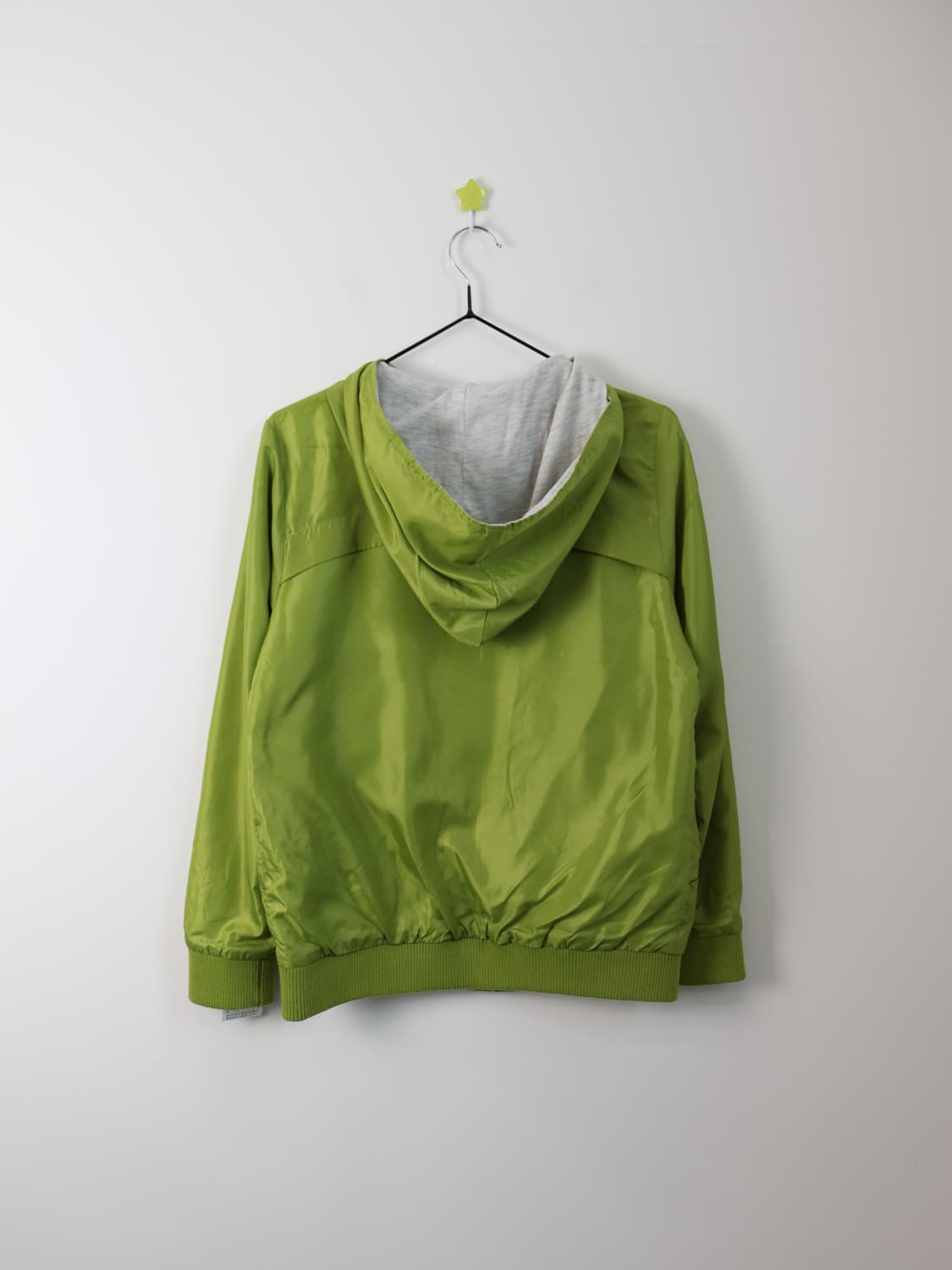 AVARICE Lime Green Windbreaker Jacket 상품이미지5