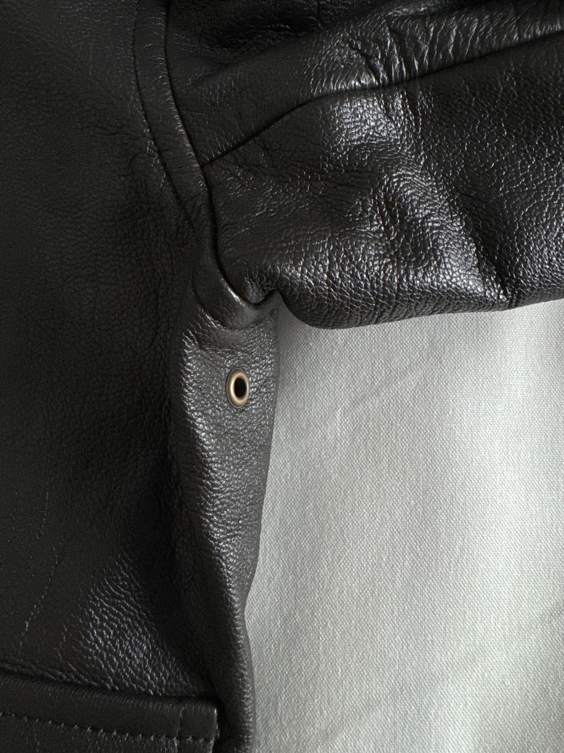 [L] 엘엘빈 ll bean a2 고트 레더 가죽자켓 상품이미지7