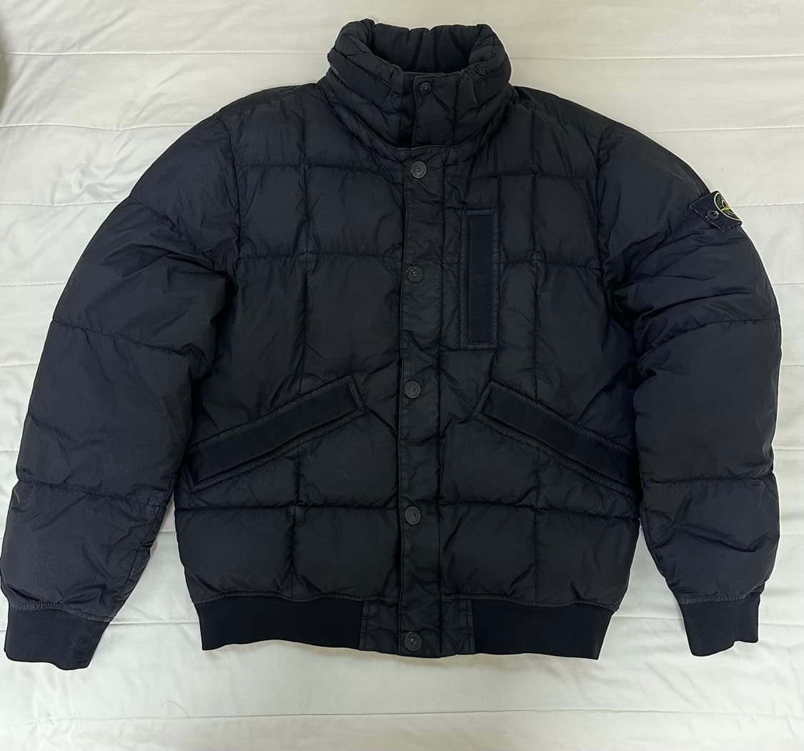 스톤아일랜드 크링클랩스 패딩 19fw 블랙 L 상품이미지2