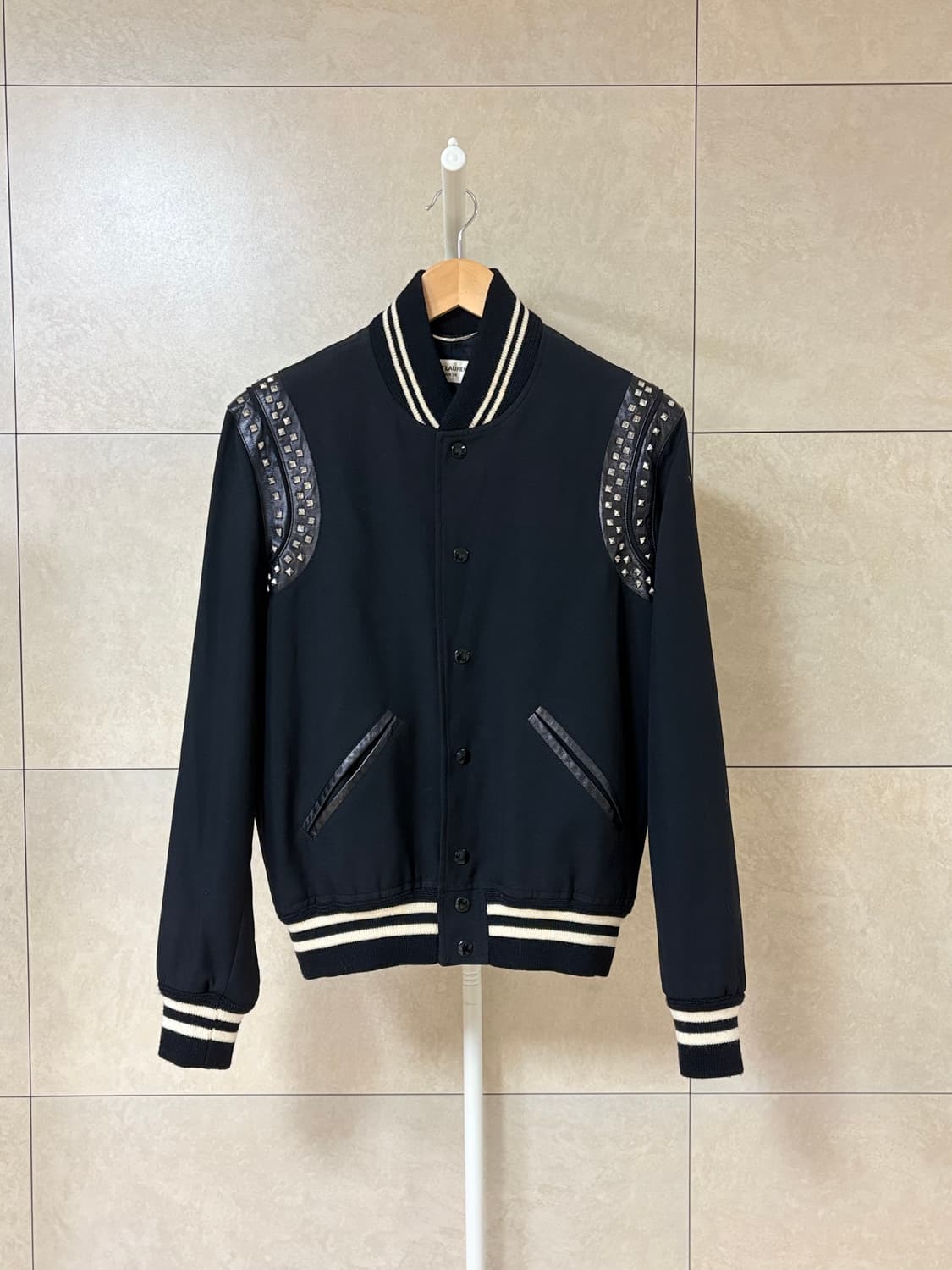 생로랑 16ss 스터드 테디 자켓 상품이미지1